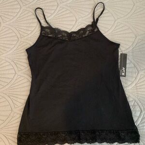 Black camisole Apt 9 essentials, new with tag, stretchy
